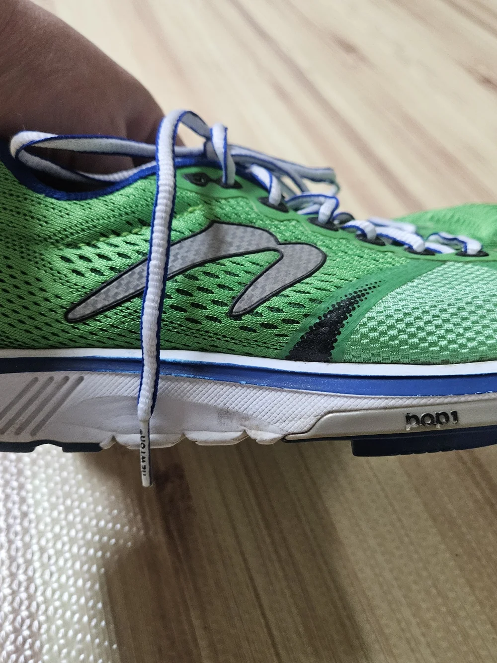 Newton Gravity 5 V Men's Running Shoes Green Blue M000116 Size 7.5 Gravitas V